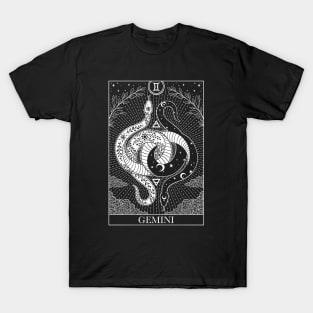 Zodiac sign tarot card Gemini T-Shirt